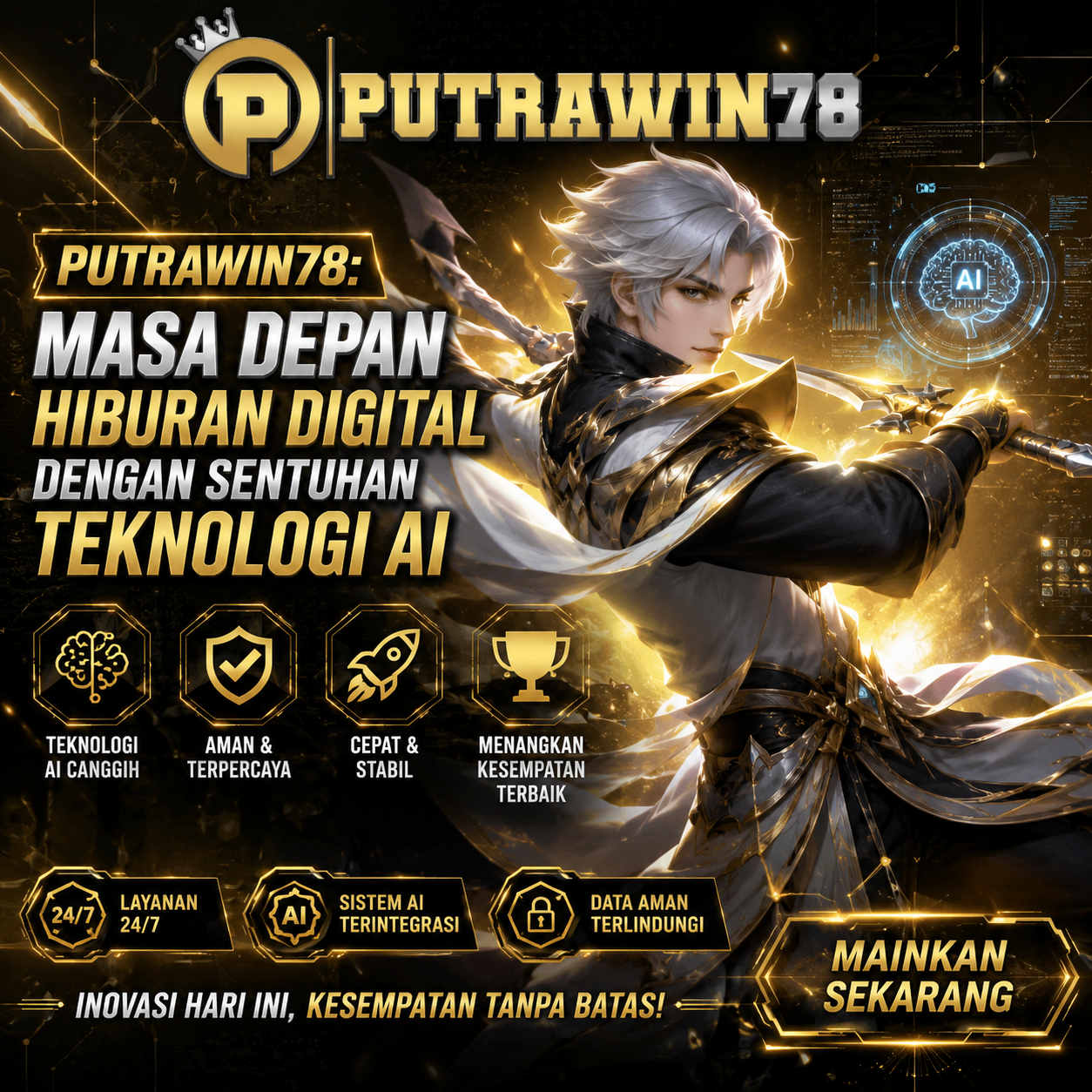 PUTRAWIN78: Masa Depan Hiburan Digital dengan Sentuhan Teknologi AI
